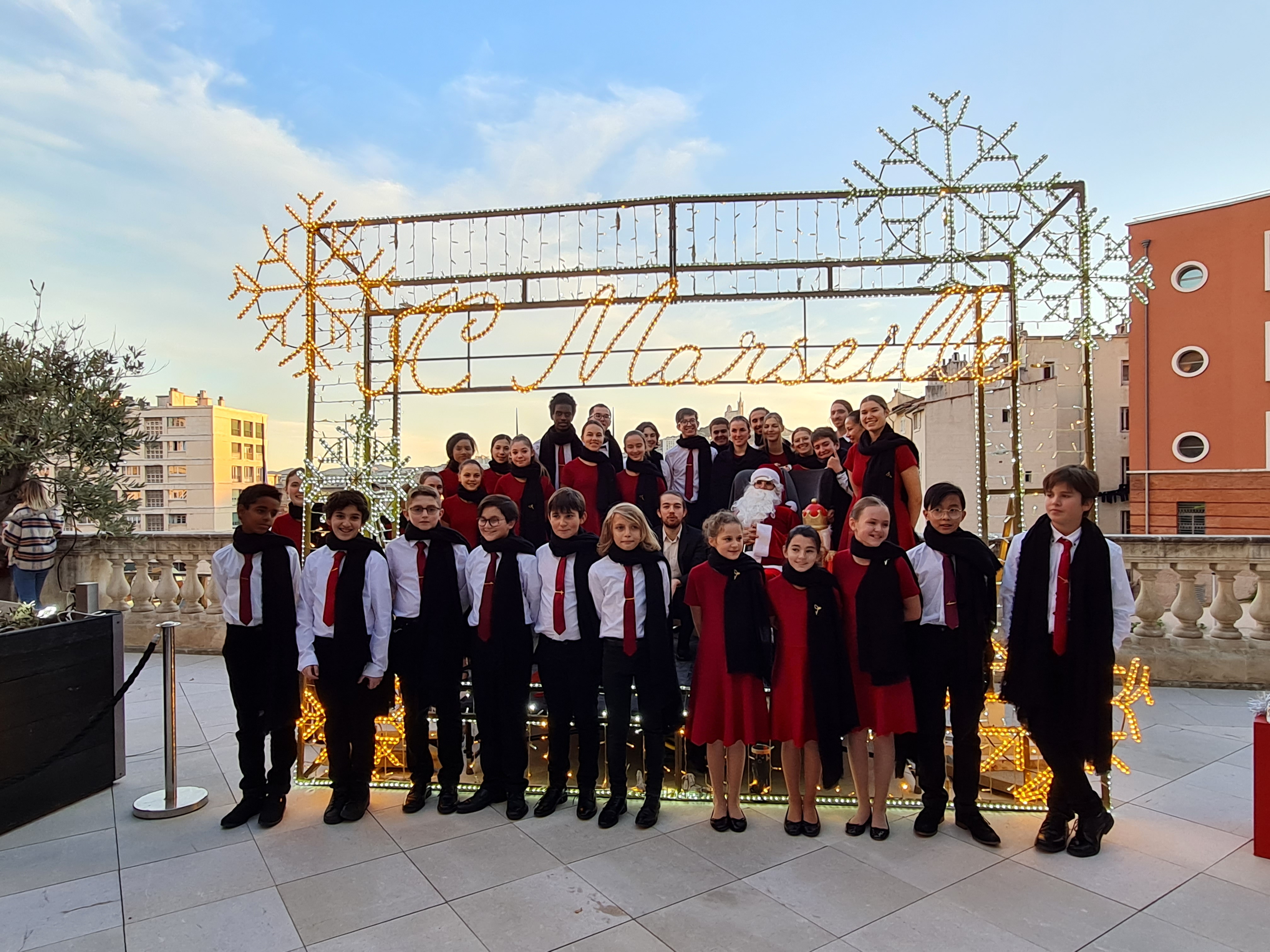 Chants de Noël 2021 : une tradition préservée pour nos choristes